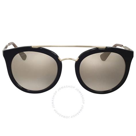 prada sunglasses 23ss|Prada Brown Mirror Gold Sunglasses PR 23SS 1AB1C0 52.